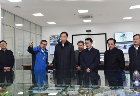 實(shí)地走訪園區(qū)車坊生活垃圾中轉(zhuǎn)站等項(xiàng)目