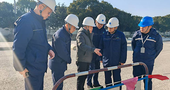 中新綠發(fā)開(kāi)展節(jié)前安全檢查護(hù)航綠色發(fā)展